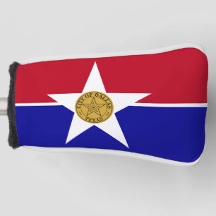 Golf Putter Cover with Flag of Dallas, USA
