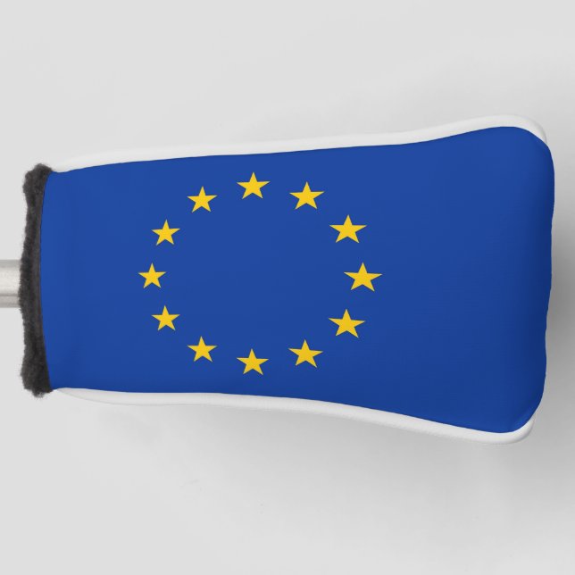 Golf Putter Cover with Flag of European Union (Front)
