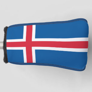 Golf Putter Cover with Flag of Iceland