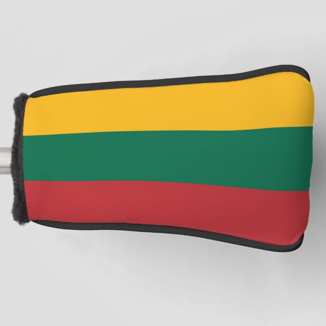 Golf Putter Cover with Flag of Lithuania (Front)