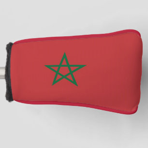 Golf Putter Cover with Flag of Morocco