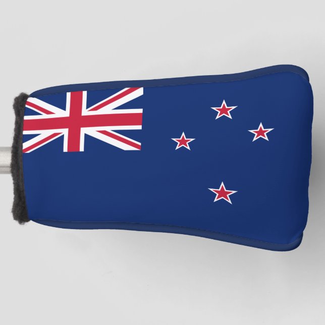 Golf Putter Cover with Flag of New Zealand (Front)