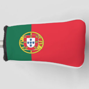 Golf Putter Cover with Flag of Portugal