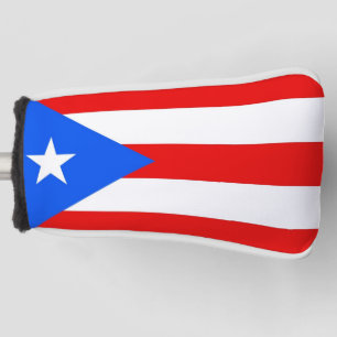 Golf Putter Cover with Flag of Puerto Rico, USA