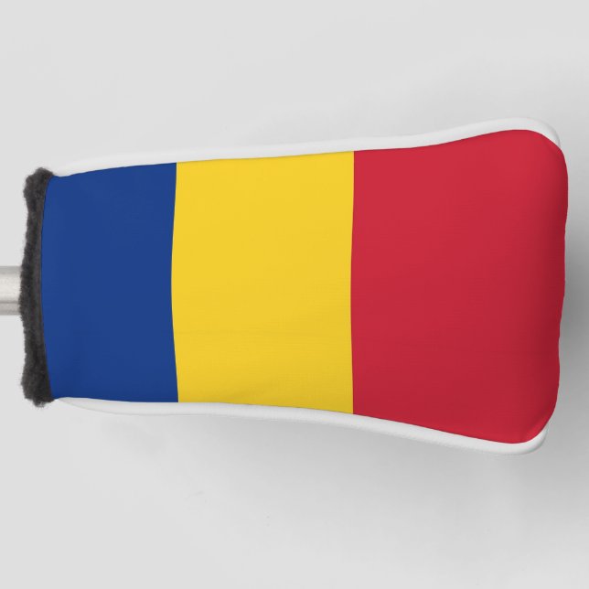 Golf Putter Cover with Flag of Romania (Front)