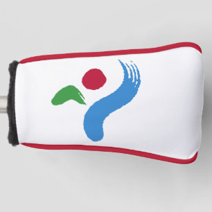 Golf Putter Cover with Flag of Seoul, South Korea