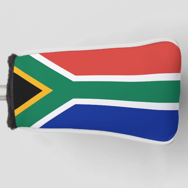 Golf Putter Cover with Flag of South Africa (Front)