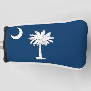 Golf Putter Cover with Flag of South Carolina, USA