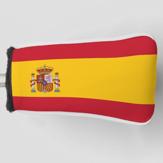 Golf Putter Cover with Flag of Spain (Front)