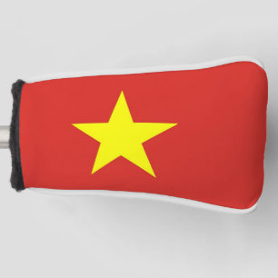 Golf Putter Cover with Flag of Vietnam