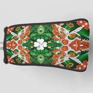 Golf Putter Cover with Irish Colours Design