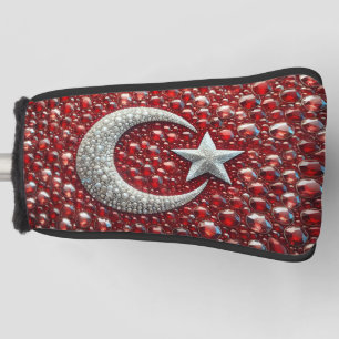 Golf Putter Cover with Turkish Colours Design