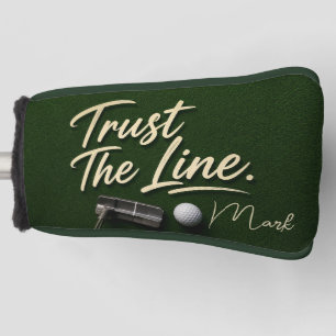 Golf Putter Head Cover Funny Golf Saying