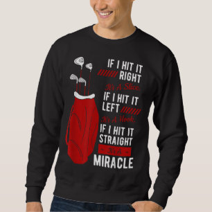 Golf Putter Par Golfer Birdie Golfing Bogey Eagle  Sweatshirt