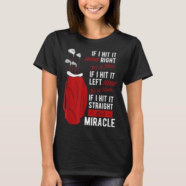 Golf Putter Par Golfer Birdie Golfing Bogey Eagle  T-Shirt (Front)