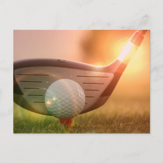 Golf Putter Postcard (Front)