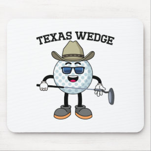 Golf Putter Texas Wedge Golf Club Texas Cowboy Cou Mouse Mat