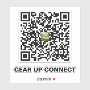 Golf QR Code Sticker – Link Up on the Green