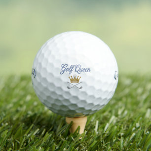 Golf Queen Golf Balls   Elegant Gift for Women