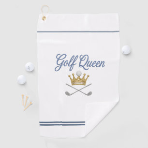 Golf Queen Towel   Luxury Ladies Golf Gift