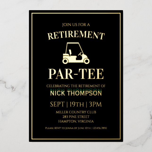 Golf Retirement (Front)