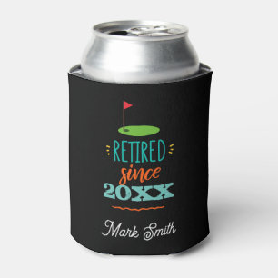 Golf retirement can cooler for retirement party