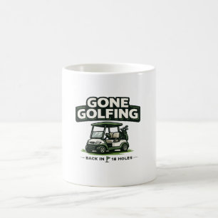 Golf Retirement Gone Golfing Coffee Mug