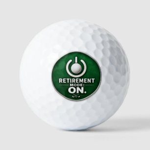 Golf retirement Mode on Balls
