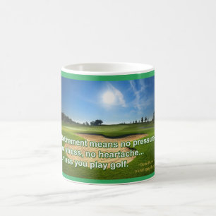 Golf Retirement Mug