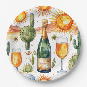 Golf Retirement Party in Arizona Paper Plate