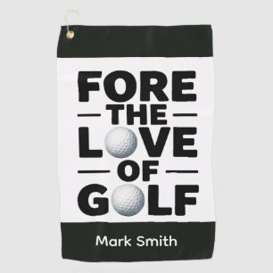 Golf retirement text quotes for golfer towel