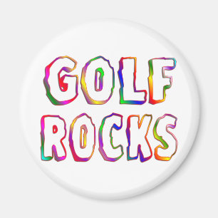 Golf Rocks Magnet