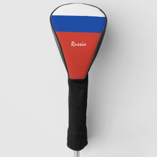 Golf Russia & Russian Flag / Golf Clubs Covers