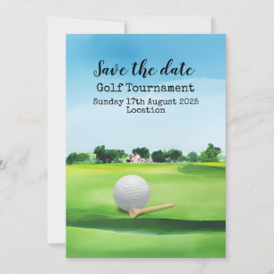 Golf Save the date Golf Tournament 