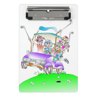 GOLF SCORE CLIPBOARD