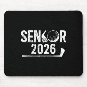 Golf Senior 2026 Graduation Senior Golf Player 202 Mouse Mat