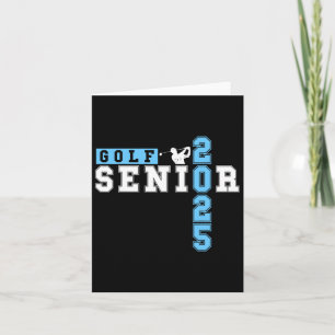 Golf Senior Night Golf Senior 2025 Graduation &#;  Card
