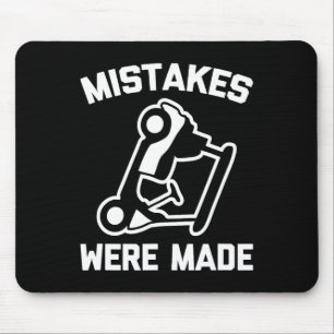 Golf Shirt Mistakes Were Made (golf Cart) Funny Go Mouse Mat