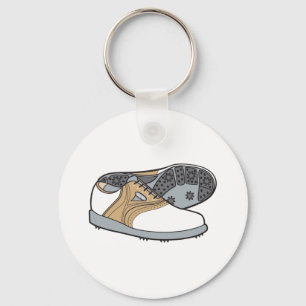 golf shoes key ring