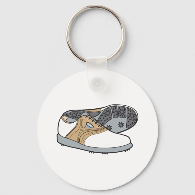 golf shoes key ring (Front)
