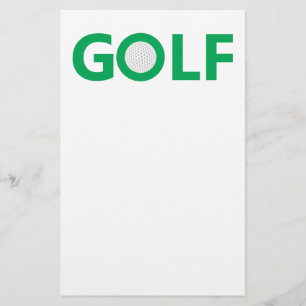 Golf sign flyer