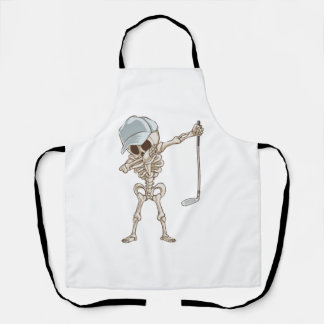Golf Skeleton Apron