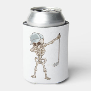 Golf Skeleton Can Cooler