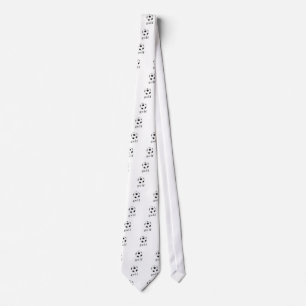 Golf Soccer Ball Funny Sports T-Shirt Tie