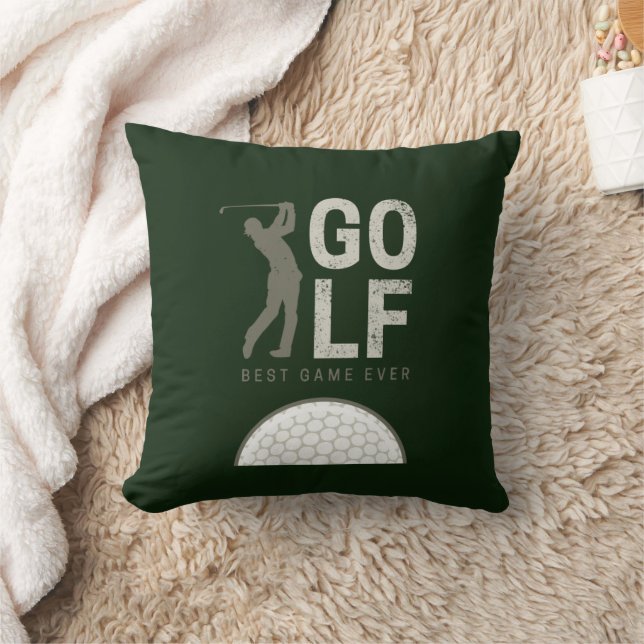 Golf Sport Best Game Ever for Golfers and Coaches Cushion (Blanket)
