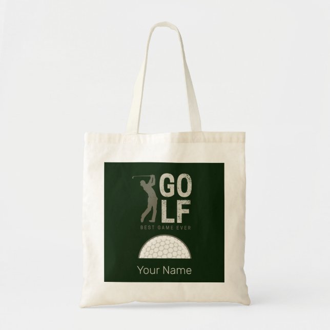 Golf Sport Best Game Ever for Golfers and Coaches Tote Bag (Front)