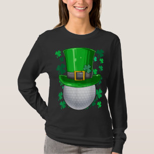 Golf St Patricks Day Irish Golf Ball Leprechaun Go T-Shirt