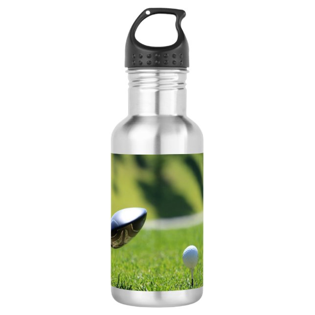 Golf stainless steel water bottle (Front)