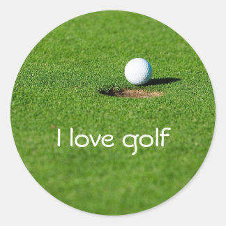 Golf sticker