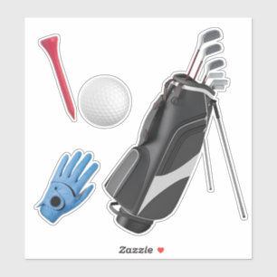 Golf Stuff Sticker